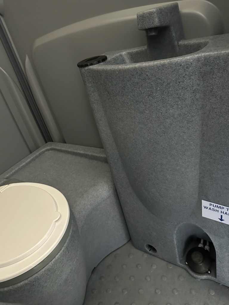 The All Rounder Portable Toilet Compact model